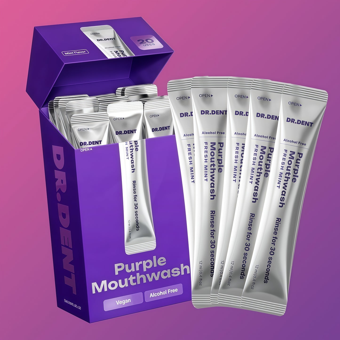 Purple Mouthwash