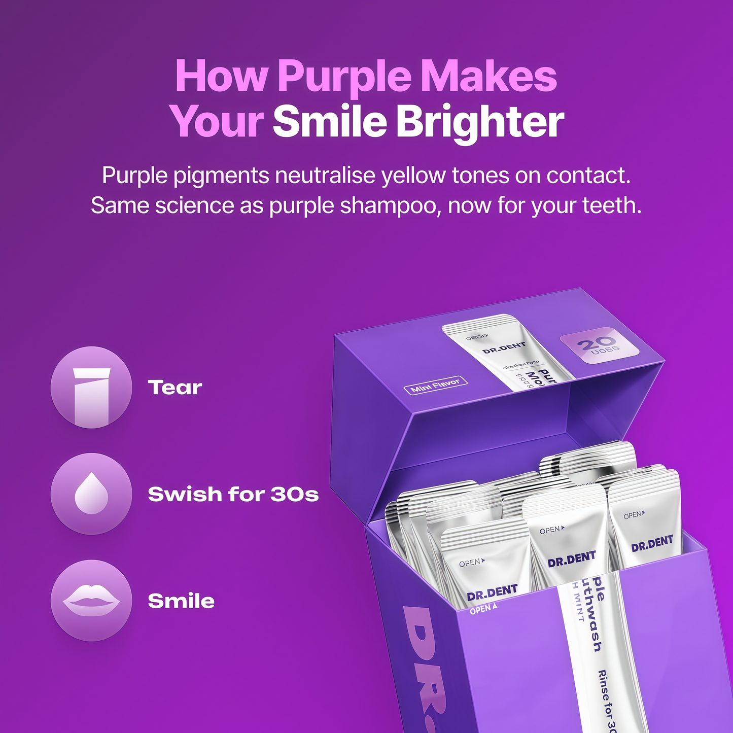 Purple Mouthwash